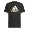 ADIDAS Power Logo Foil Maglietta Uomini - Nero, Beige