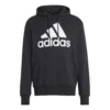 ADIDAS Essentials French Terry Big Logo Felpa Con Cappuccio Uomini - Nero, Bianco