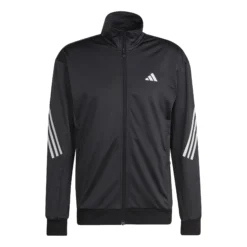 ADIDAS 3-Stripes Knit Giacca Da Allenamento Uomini - Nero, Bianco