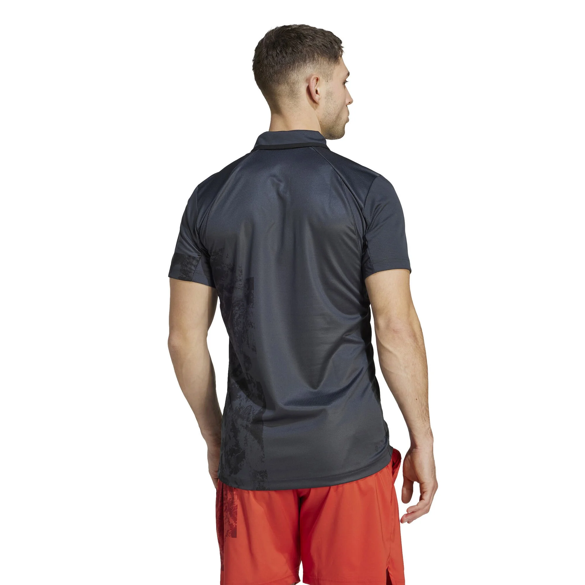 ADIDAS Paris Freelift Polo Uomini - Grigio Scuro - immagine 3