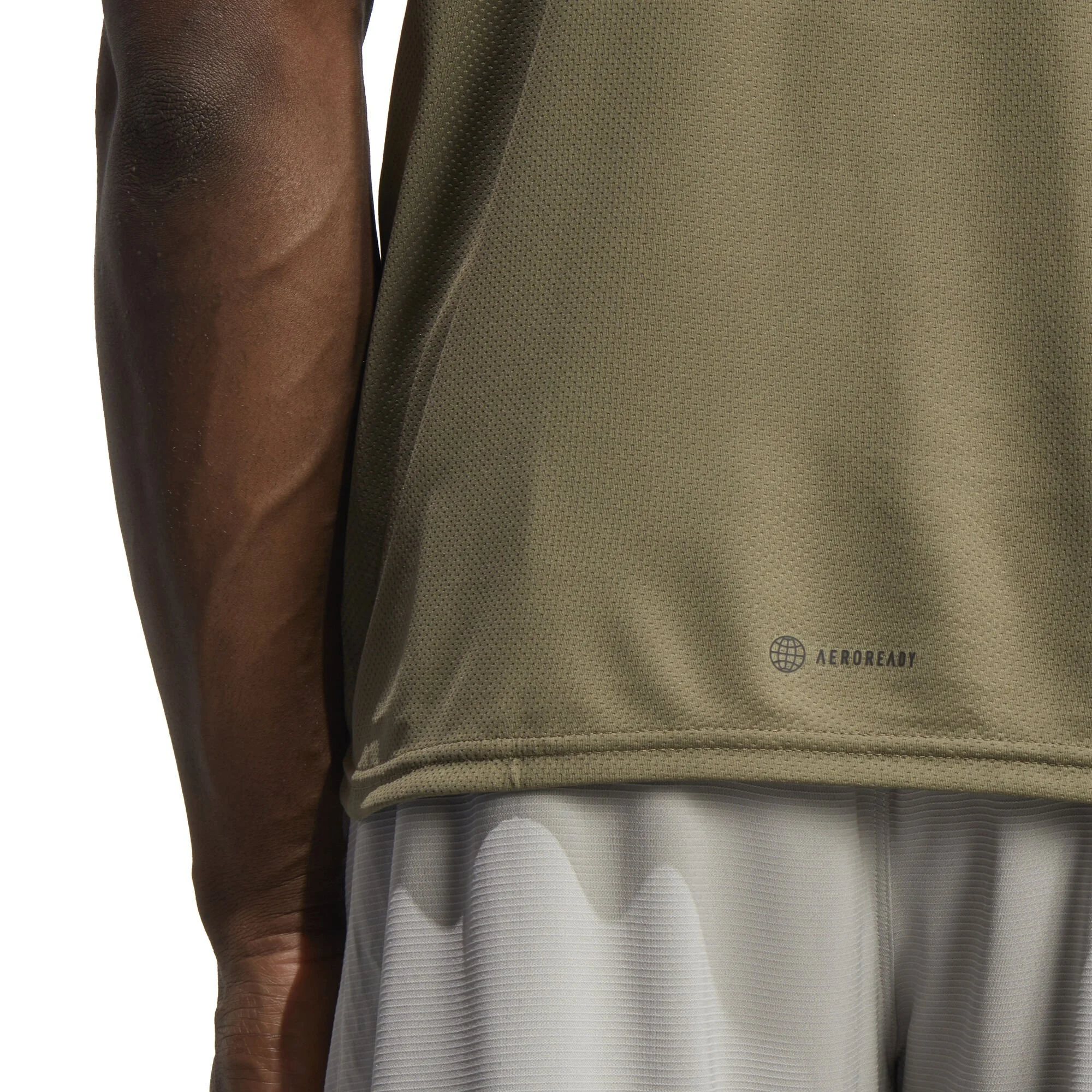 ADIDAS D4M Maglietta Uomini - Oliva - immagine 6