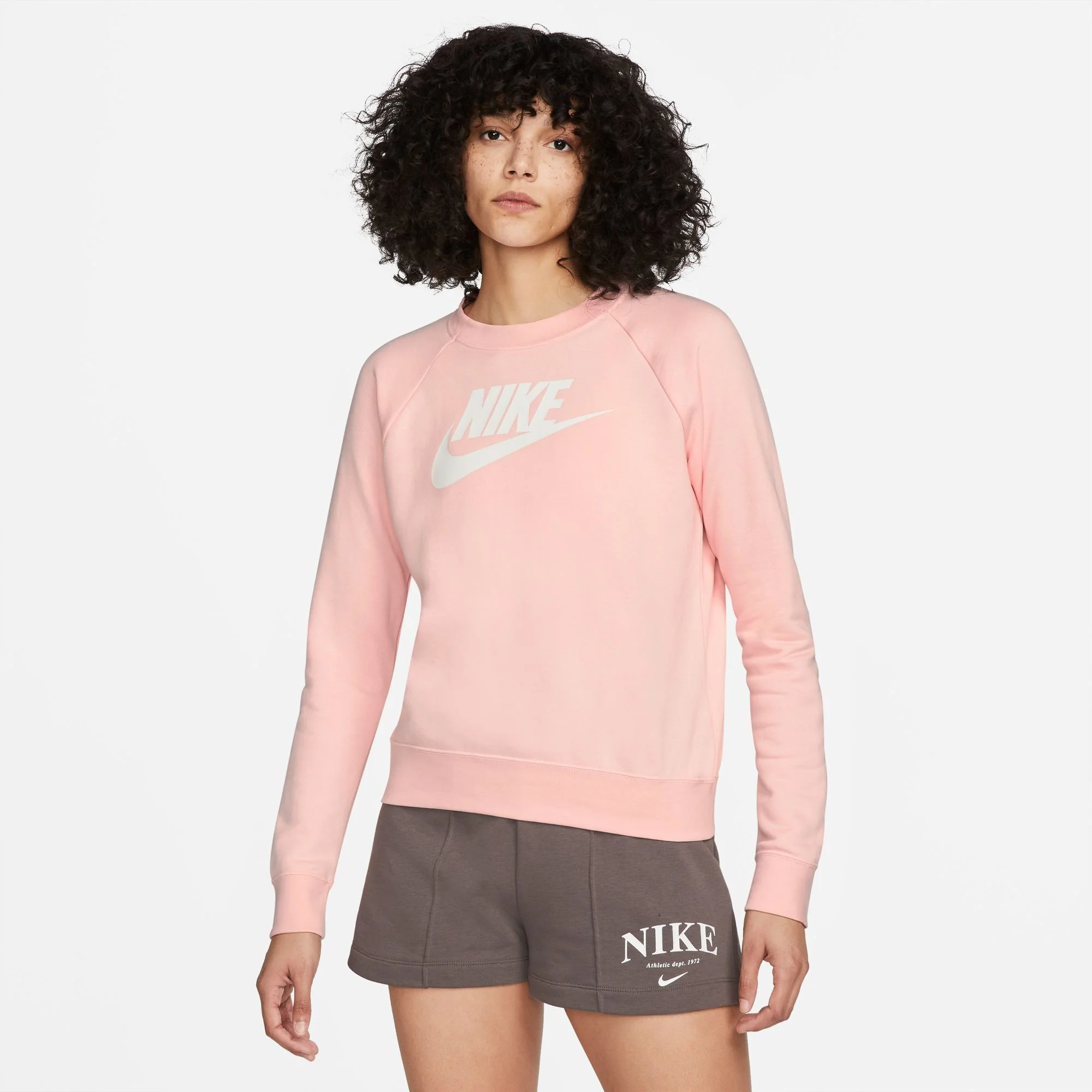 Nike Sportswear Felpa Donna - Albicocca - immagine 2