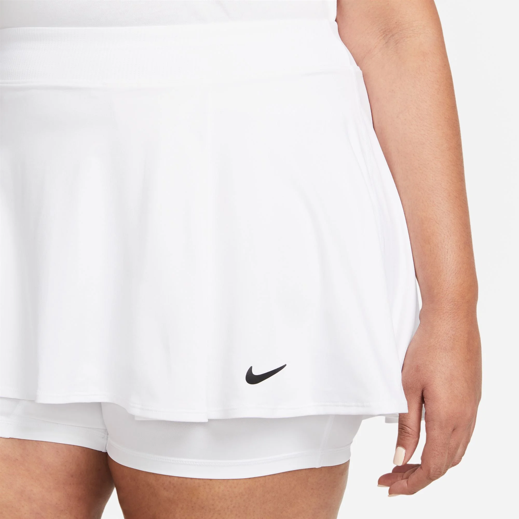 Nike Court Victory Dri-Fit Flouncy Plus Gonna Donna - Bianco - immagine 6