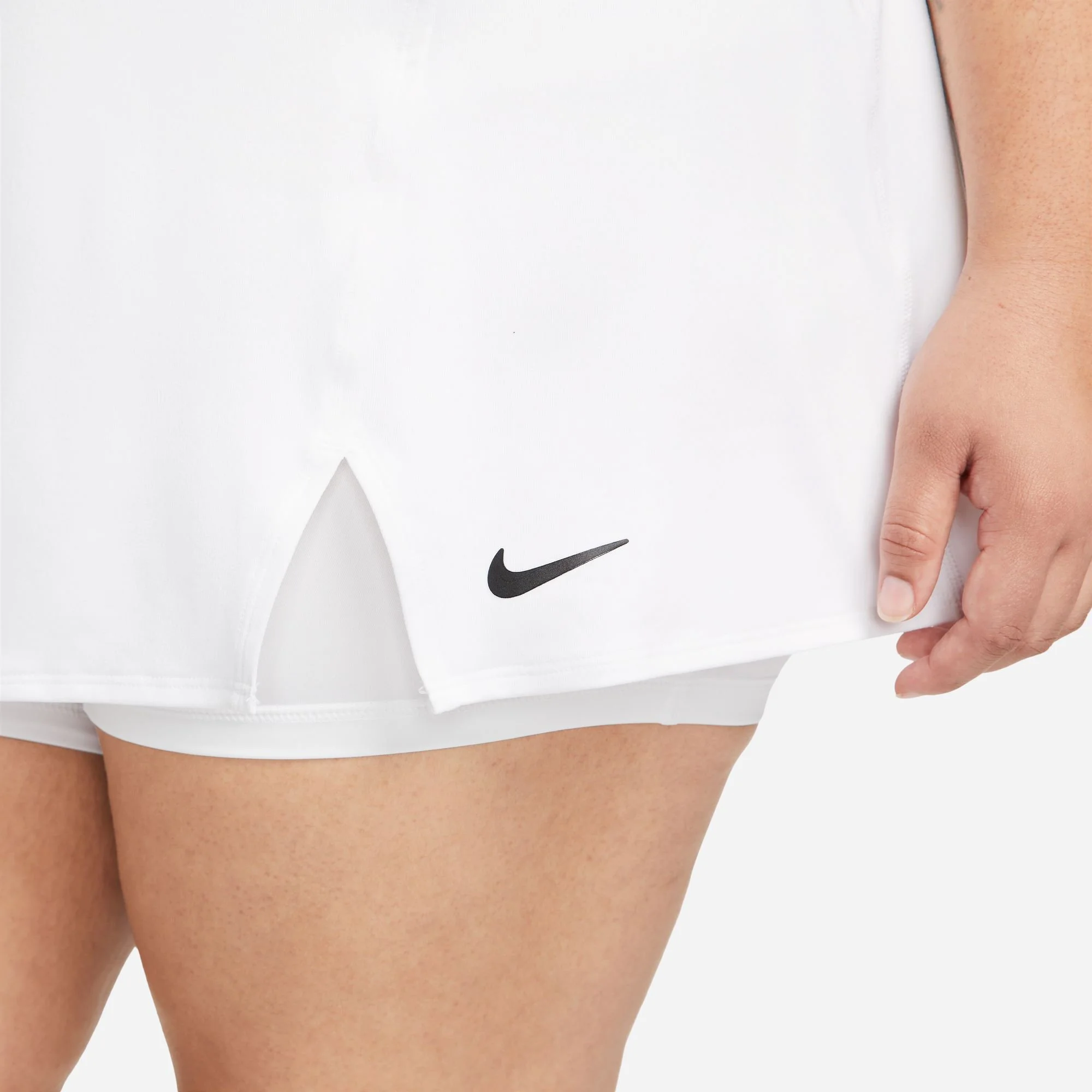 Nike Court Victory Dri-Fit Straight Plus Gonna Donna - Bianco - immagine 6