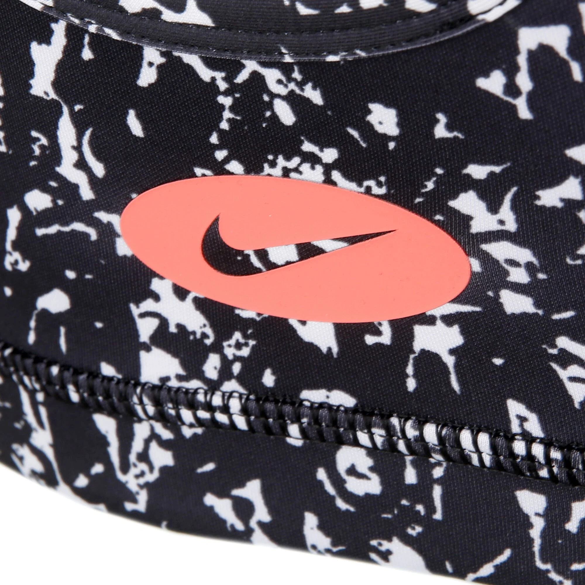 Nike Dri-Fit Icon Indy All Over Print Reggiseni Sportivi Bambini - Nero, Bianco - immagine 3