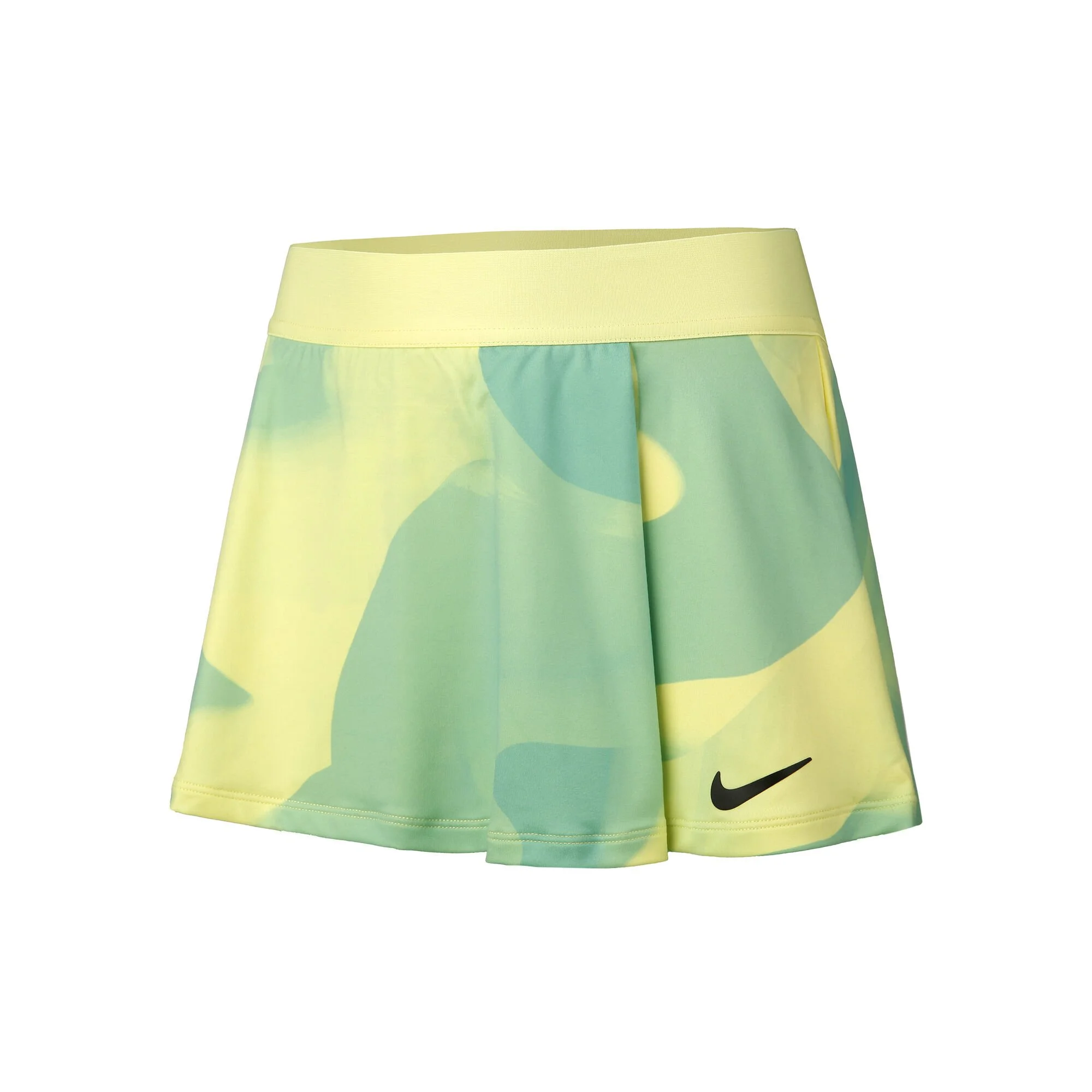 Nike Court Victory Dri-Fit Flouncy Printed Gonna Ragazze - Giallo
