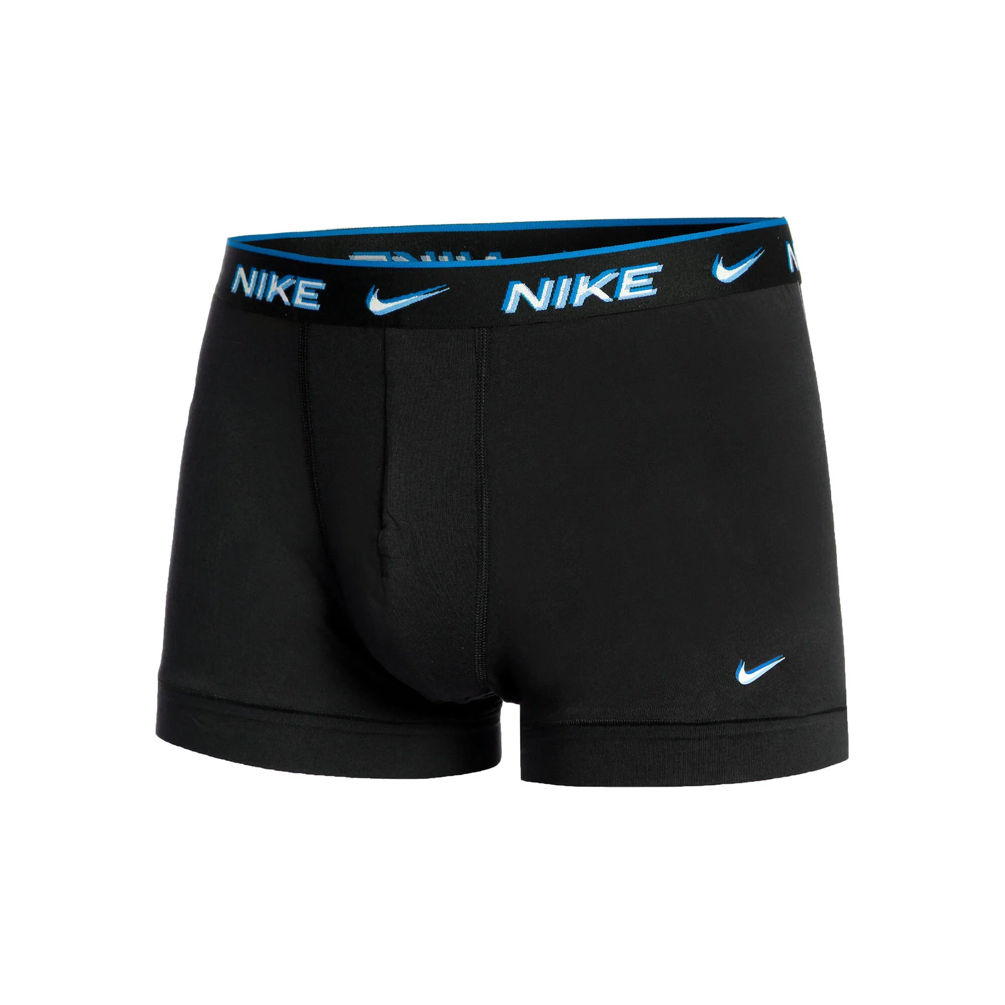 Nike Everyday Cotton Stretch Trunk Boxer Confezione Da 3 Uomini - Nero, Multicolore - immagine 5