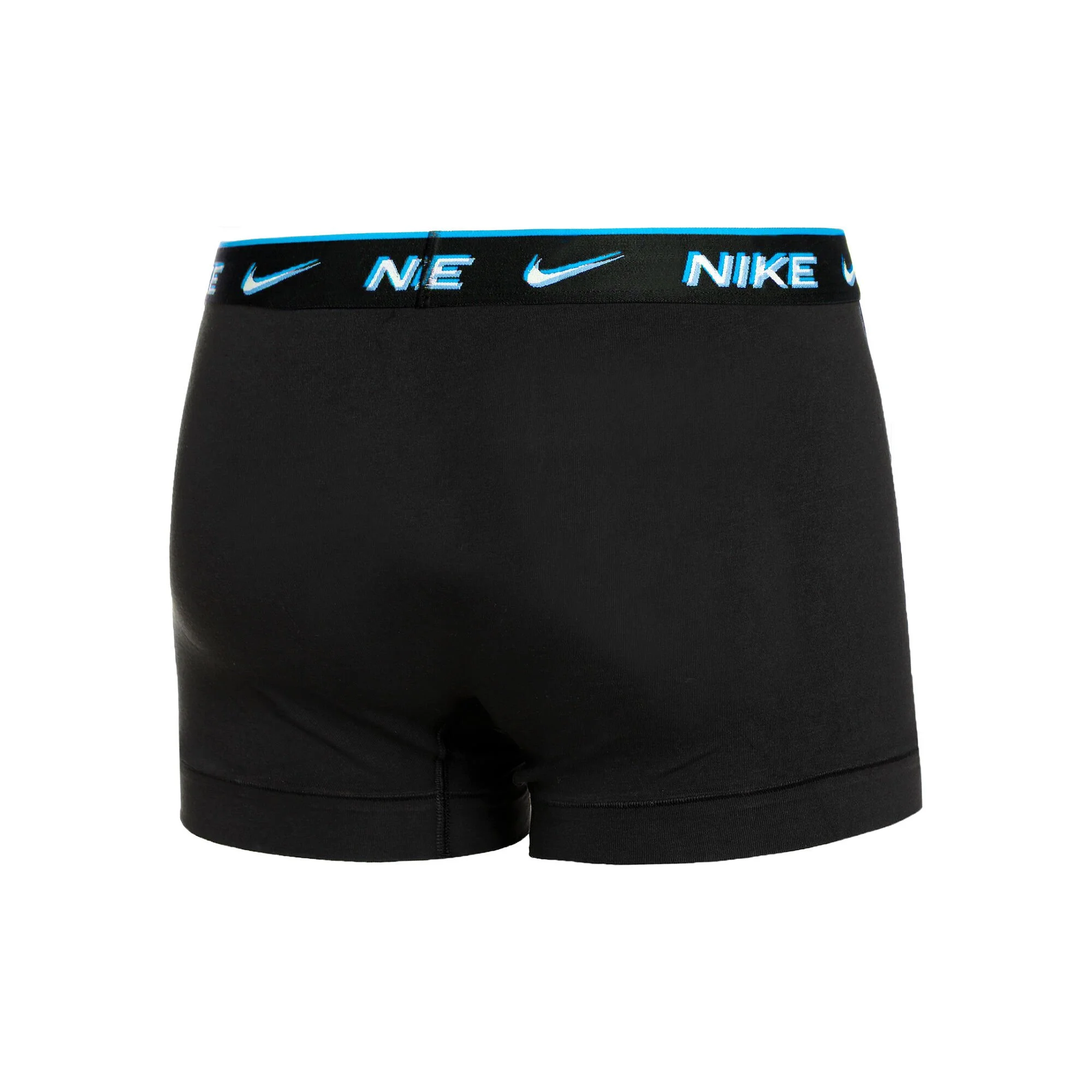 Nike Everyday Cotton Stretch Trunk Boxer Confezione Da 3 Uomini - Nero, Multicolore - immagine 6