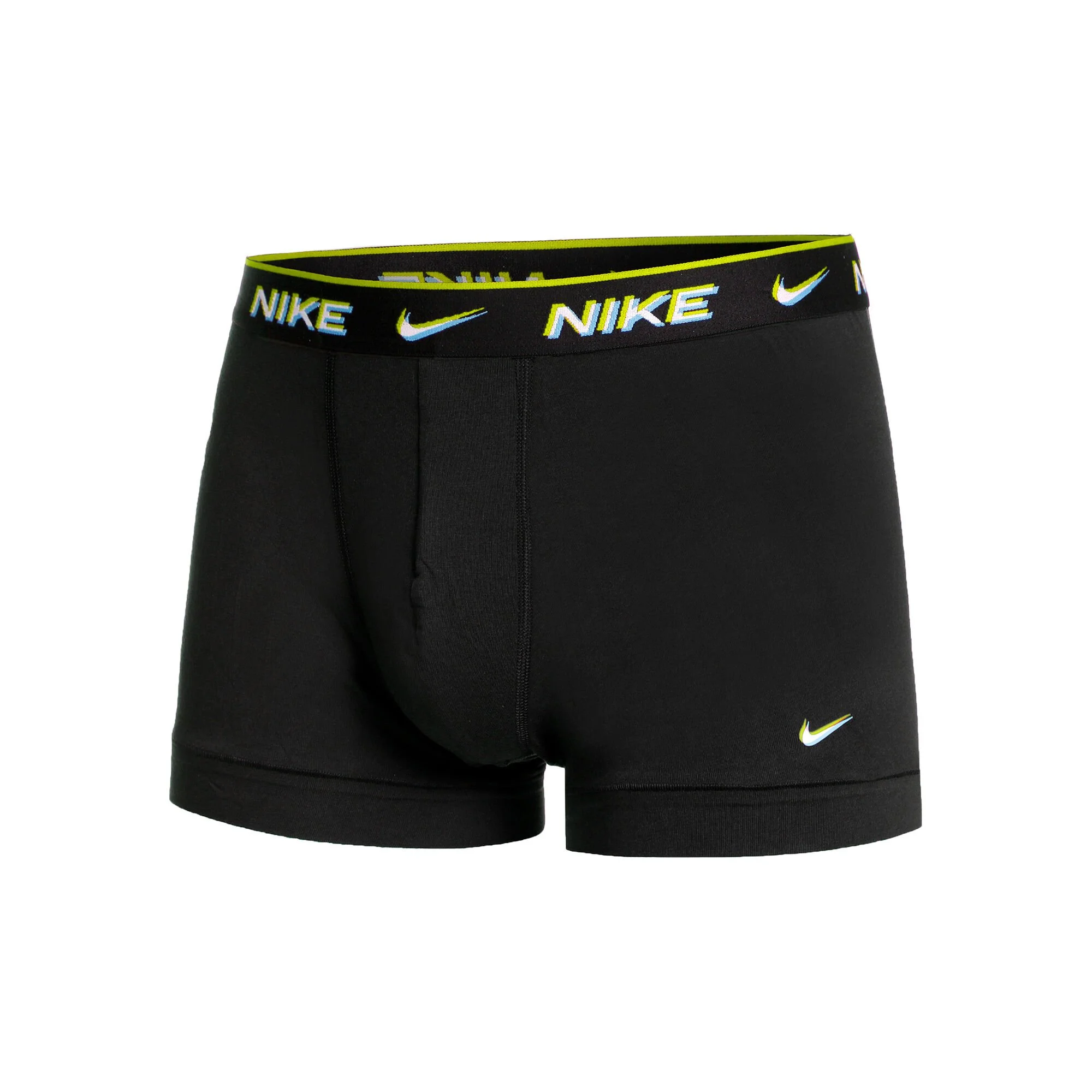 Nike Everyday Cotton Stretch Trunk Boxer Confezione Da 3 Uomini - Nero, Multicolore - immagine 7