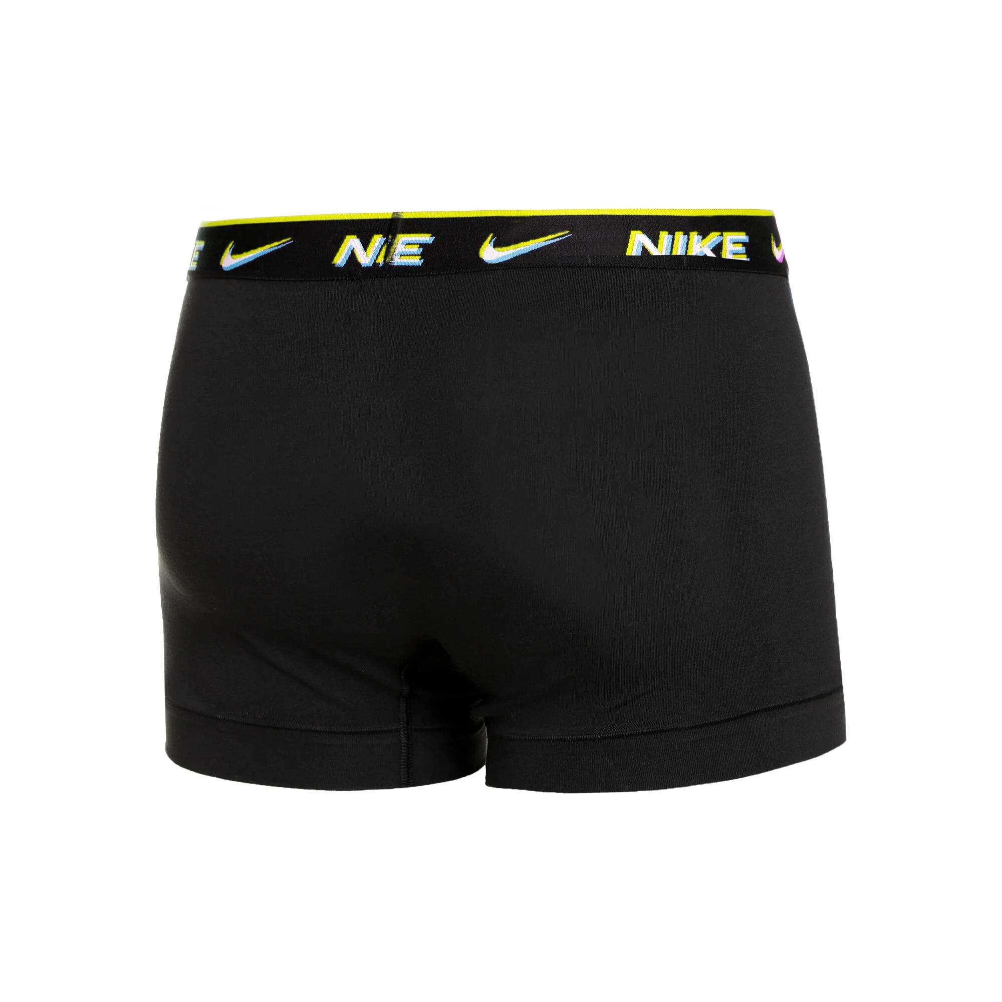 Nike Everyday Cotton Stretch Trunk Boxer Confezione Da 3 Uomini - Nero, Multicolore - immagine 8