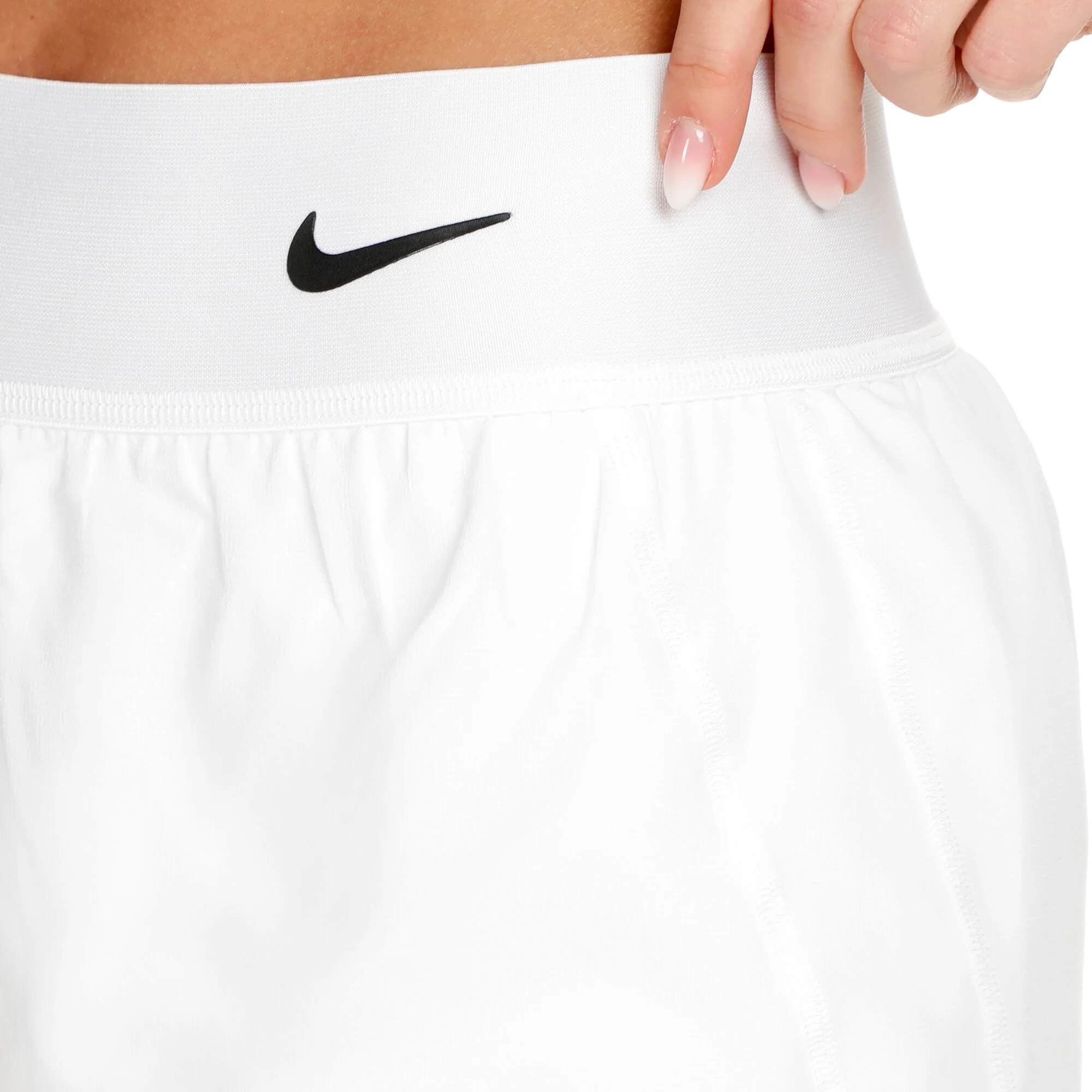 Nike Dri-Fit Advantage Court Pantaloncini Donna - Bianco - immagine 6