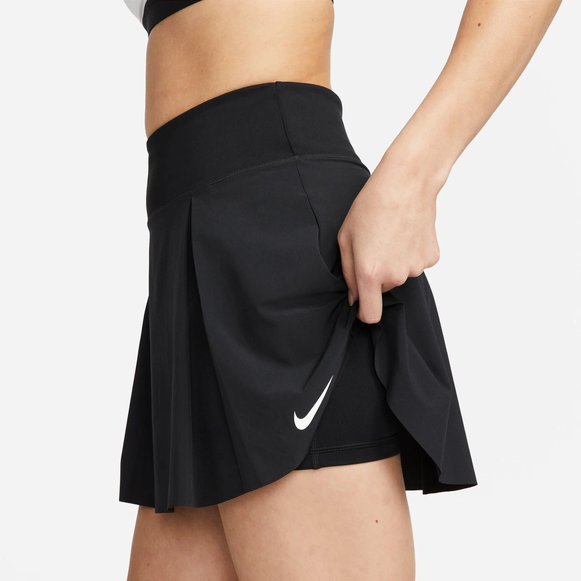 Nike Dri-Fit Club Short Gonna Donna - Nero - immagine 7