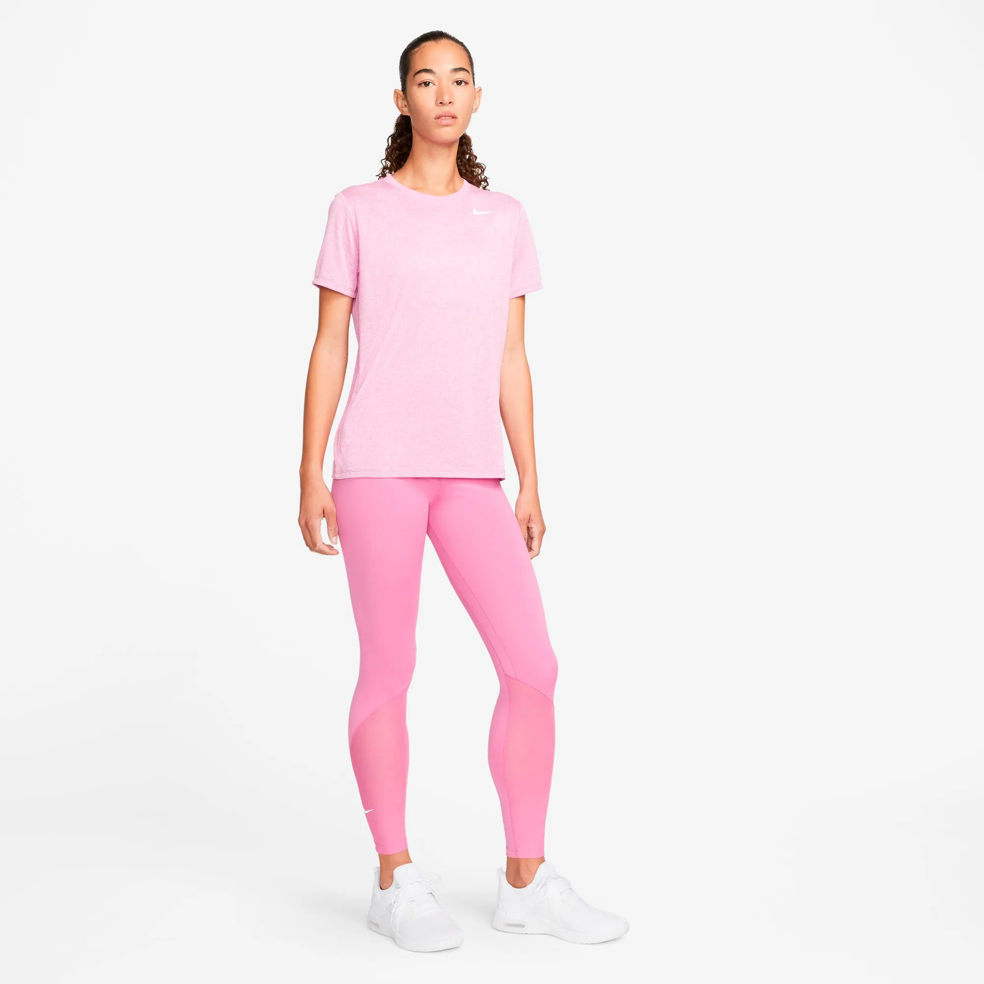 Nike Dri-Fit One MR 7/8 Calzamaglia Donna - Rosa - immagine 5