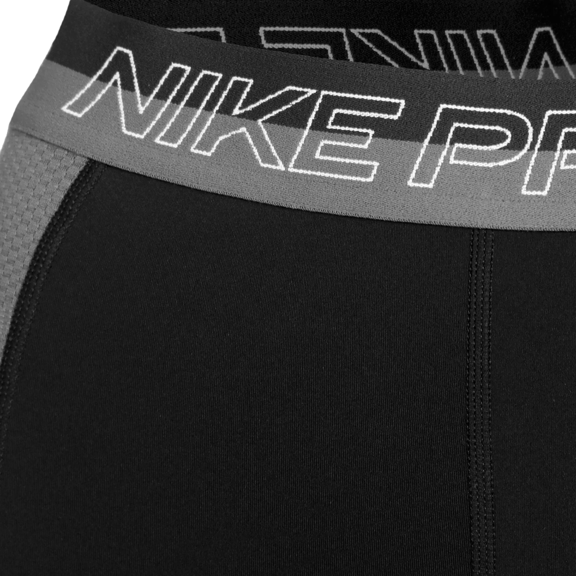 Nike Dri-Fit Performance 3in Pantaloncino Attillato Donna - Nero, Grigio - immagine 4