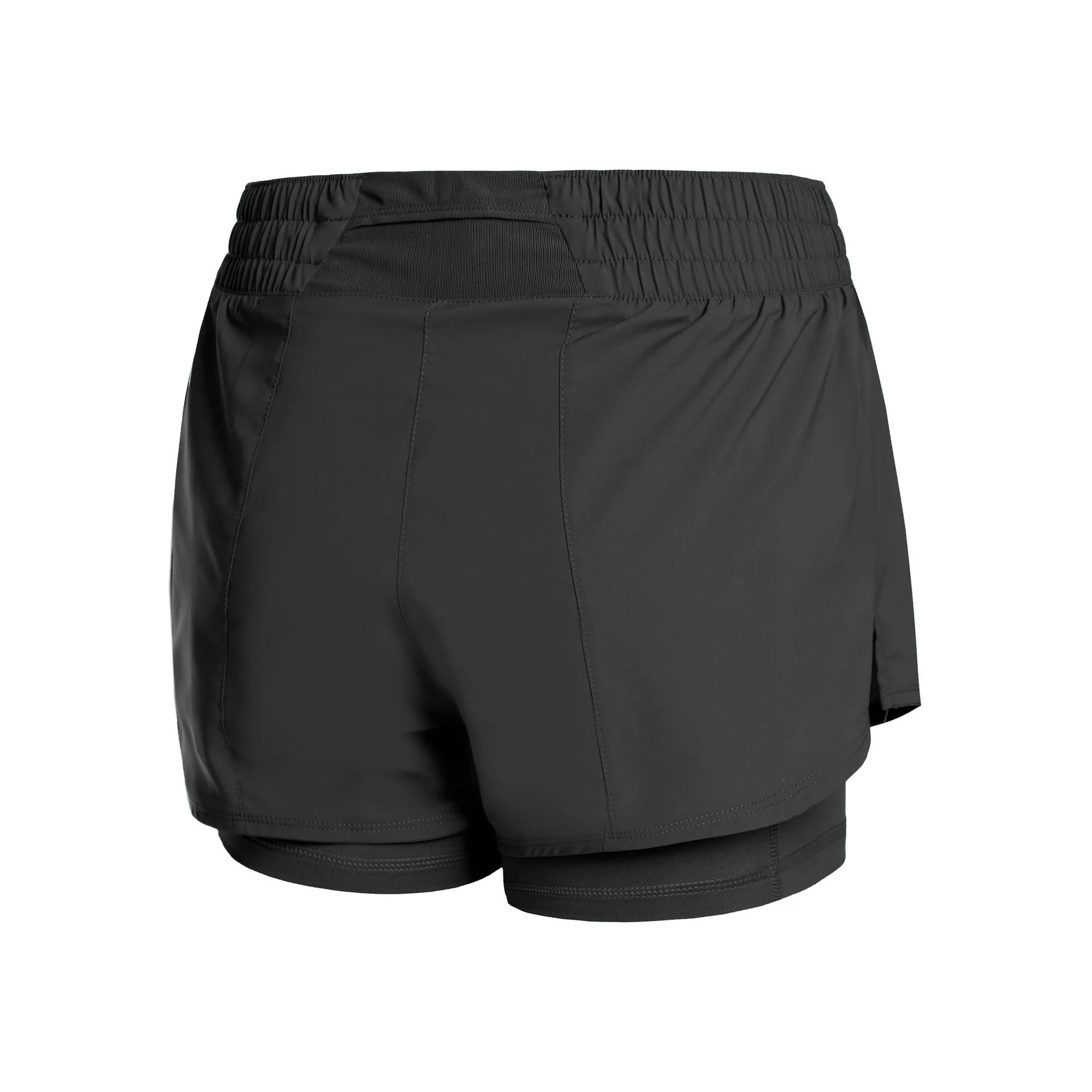 Nike Dri-Fit One MR 3in 2in1 Pantaloncino Attillato Donna - Nero - immagine 2