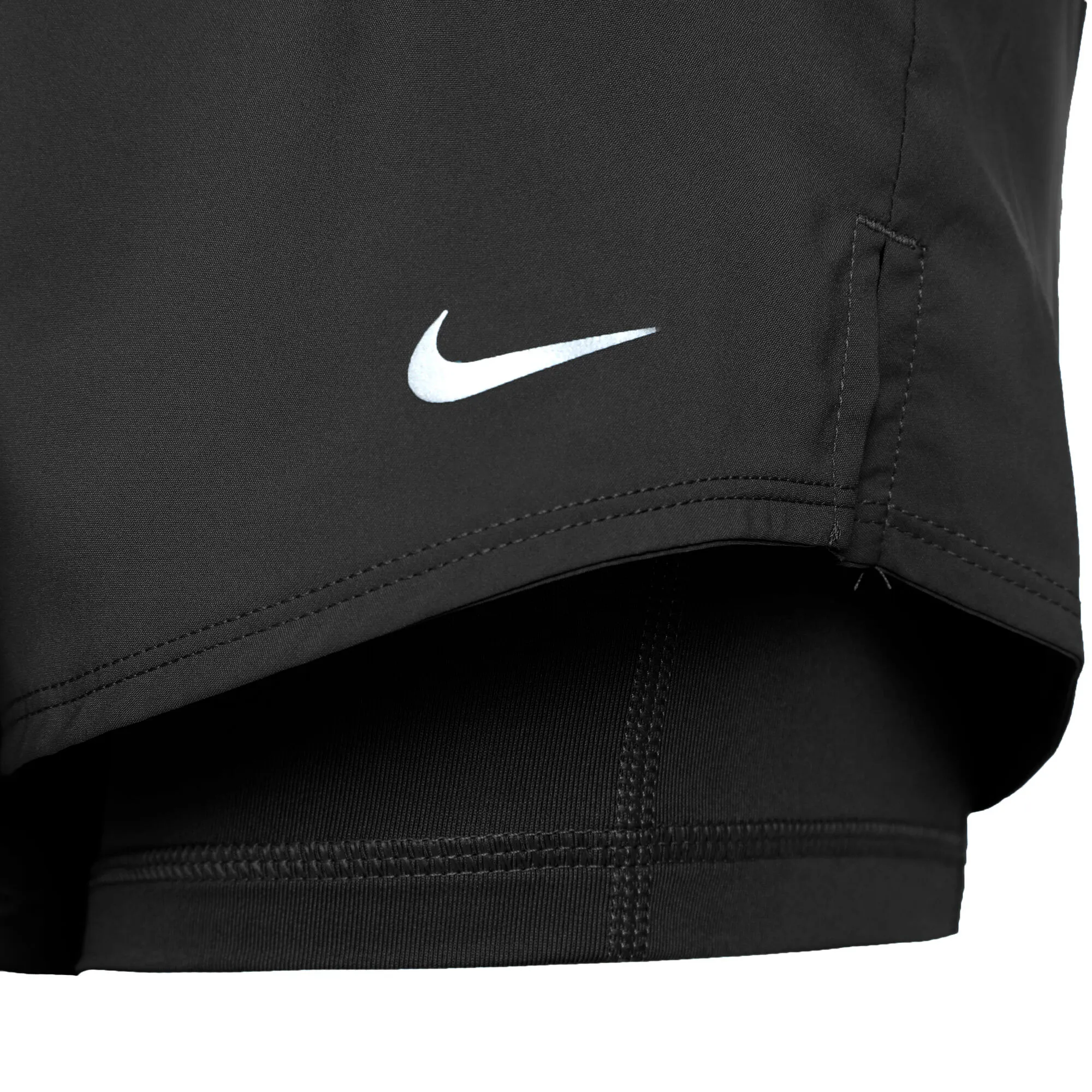 Nike Dri-Fit One MR 3in 2in1 Pantaloncino Attillato Donna - Nero - immagine 3