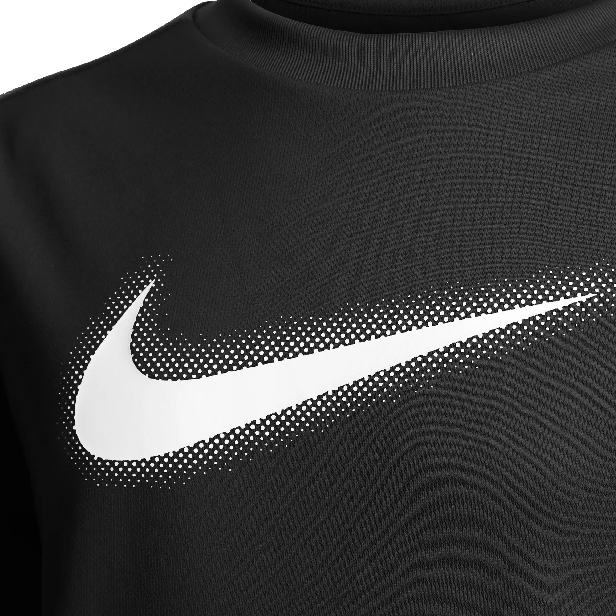 Nike Dri-Fit Graphic Maglietta Ragazzi - Nero, Bianco - immagine 3