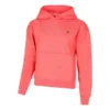 Nike Dri-Fit Court Heritage Fleece Felpa Con Cappuccio Donna - Corallo