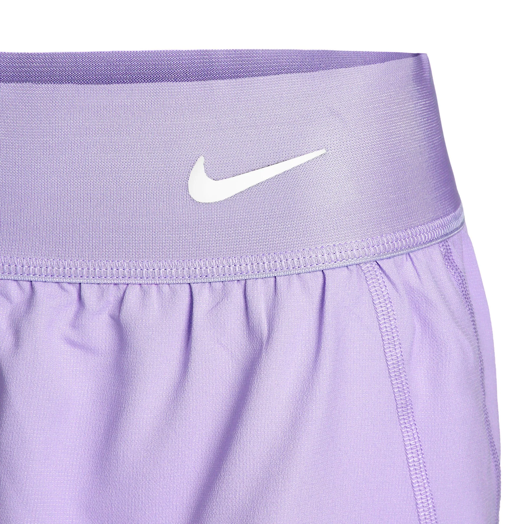 Nike Dri-Fit Advantage Court Pantaloncini Donna - Lilla - immagine 3