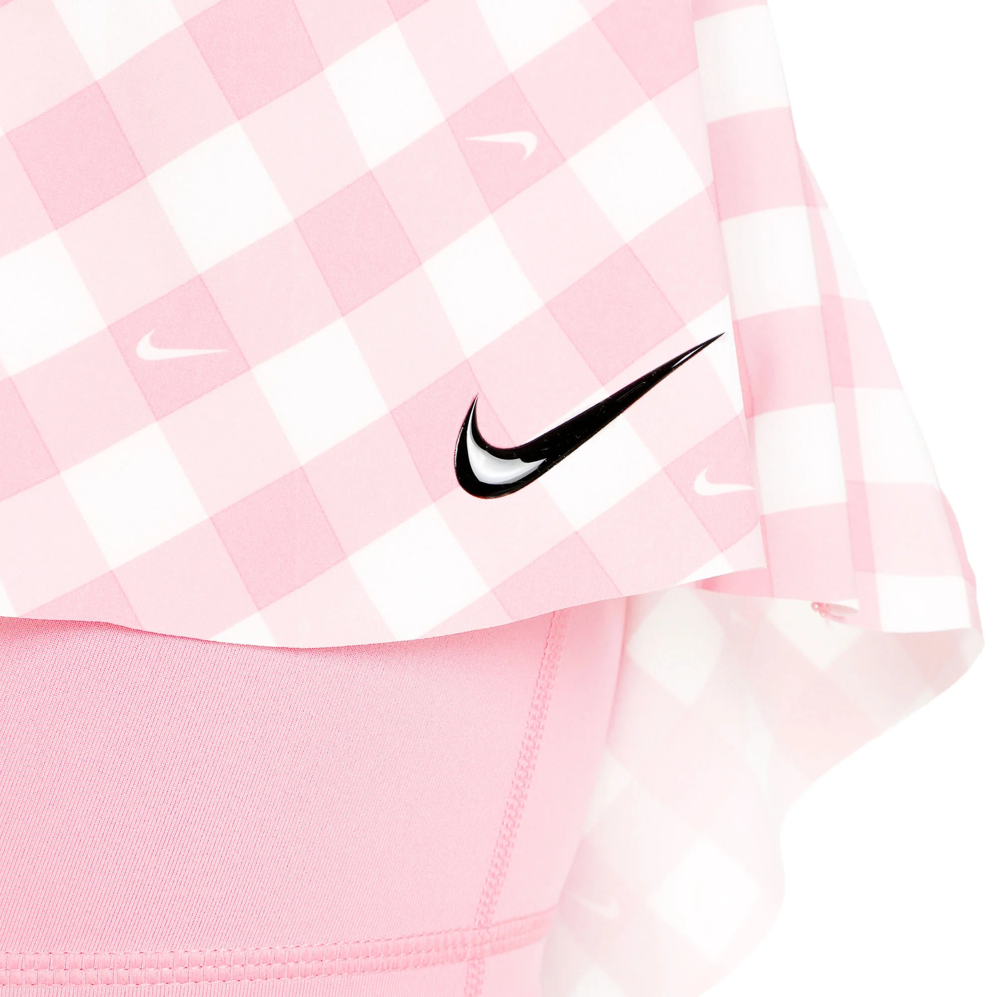 Nike Dri-Fit Club Regular Print Gonna Donna - Rosa, Bianco - immagine 4