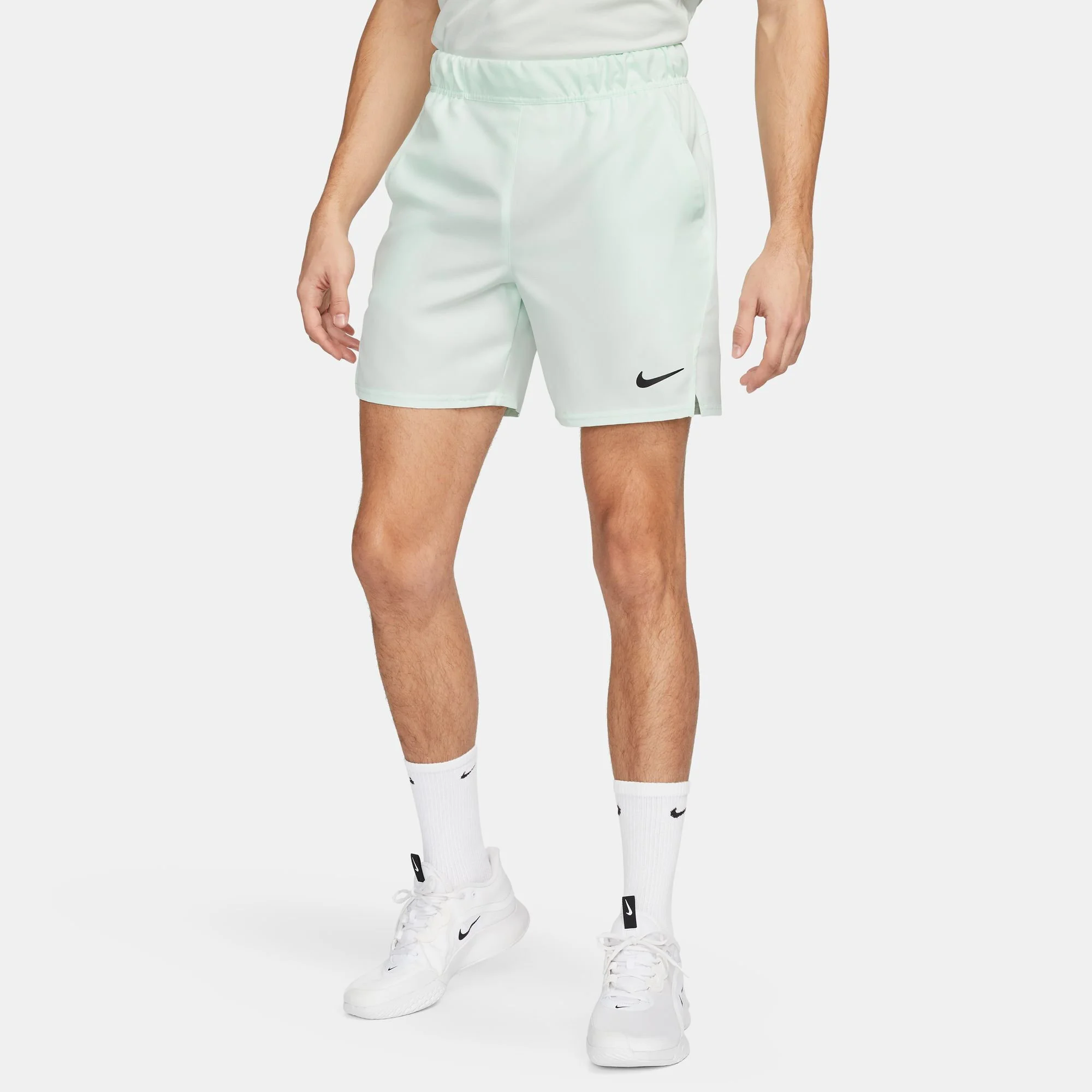 Nike Dri-Fit Court 7in Pantaloncini Uomini - Mint - immagine 6