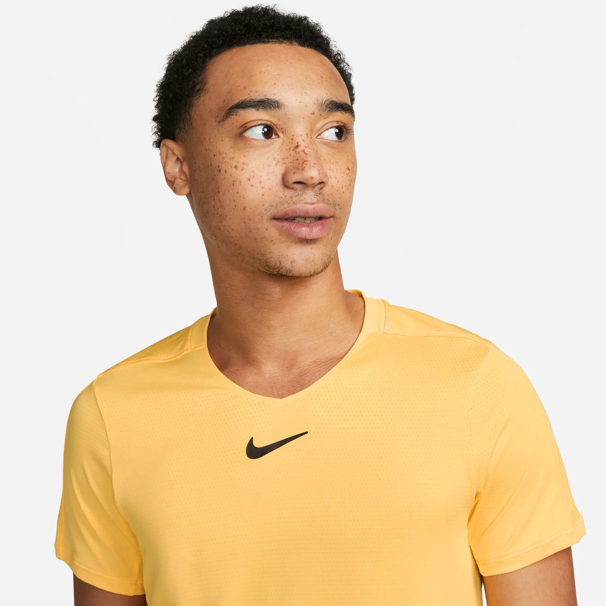 Nike Dri-Fit Advantage Court Maglietta Uomini - Giallo - immagine 7