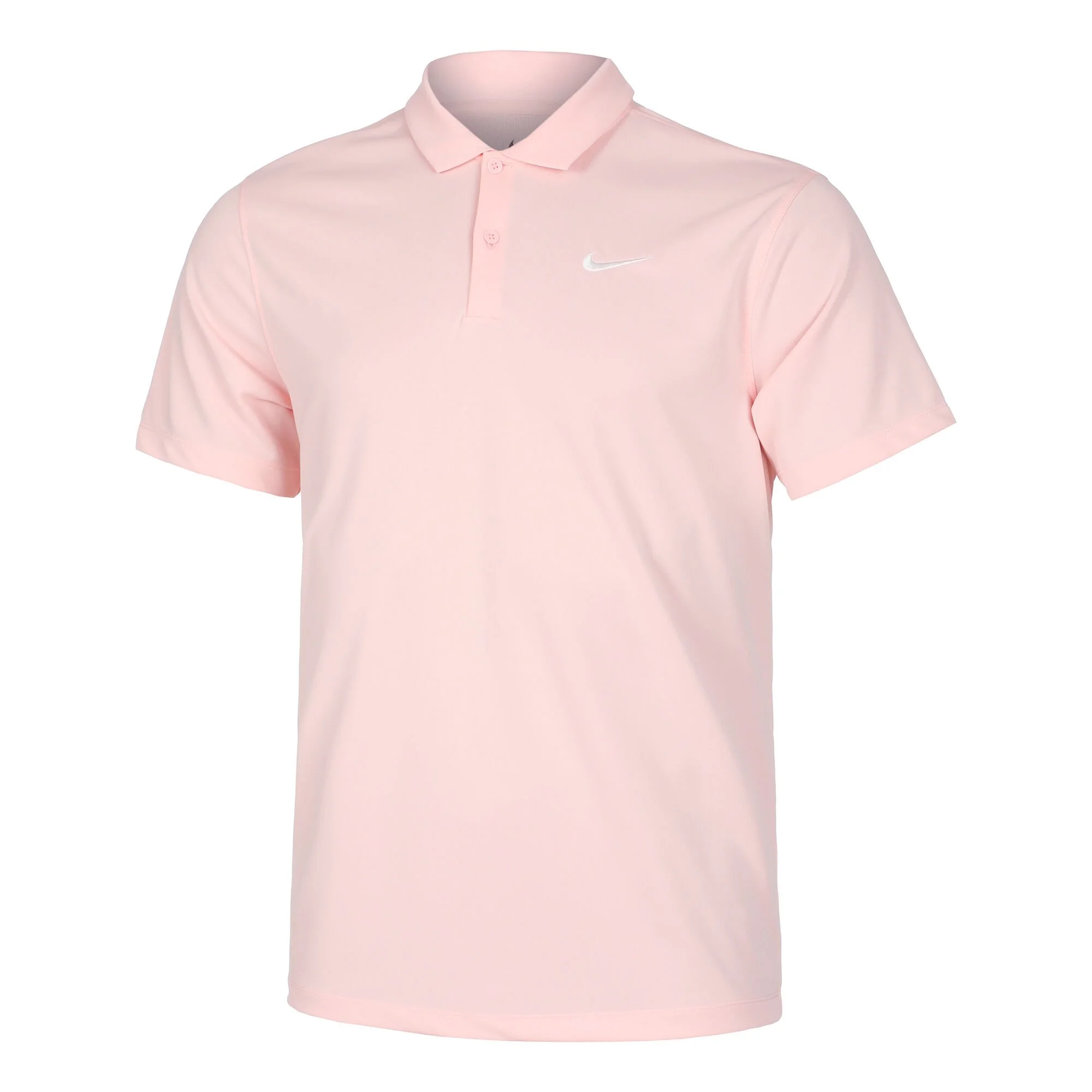 Nike Dri-Fit Court Solid Polo Uomini - Rosa