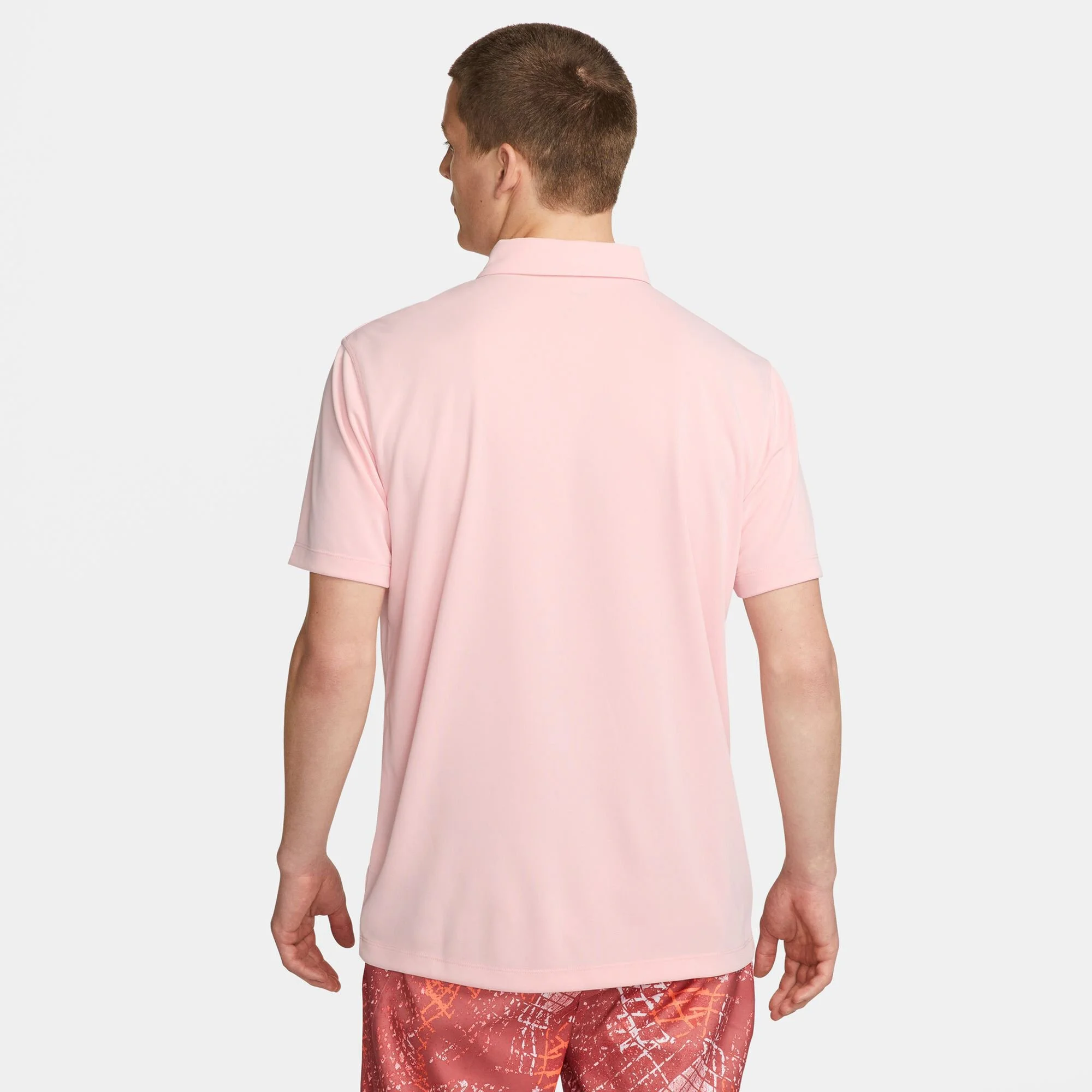 Nike Dri-Fit Court Solid Polo Uomini - Rosa - immagine 5