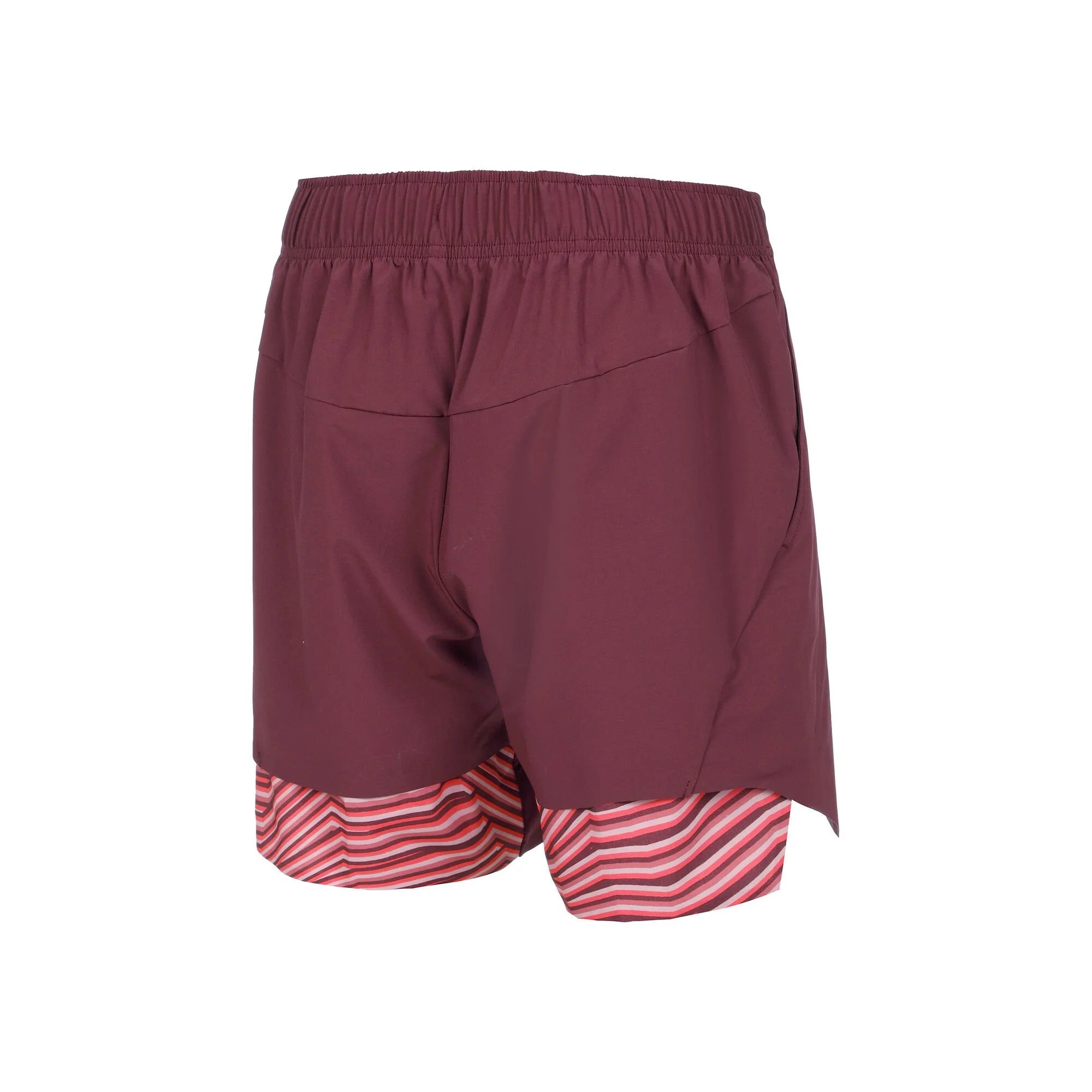 Nike Dri-Fit Court Slam RG Pantaloncini Uomini - Rosso Scuro, Rosa Antico - immagine 2