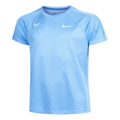 Nike Dri-Fit RAFA MNK Challenger Maglietta Uomini - Blu Chiaro