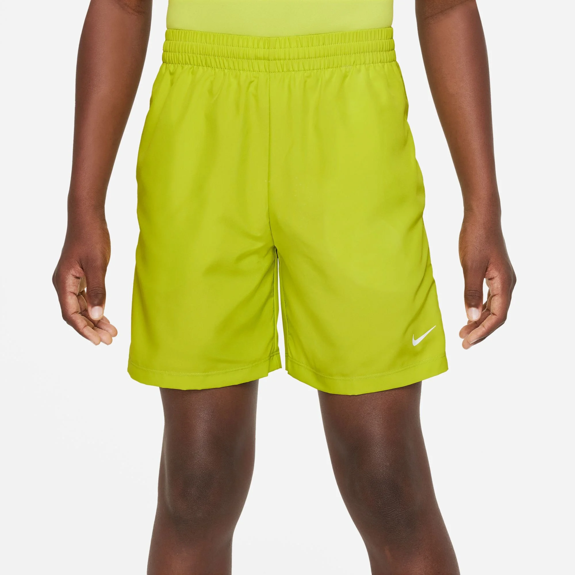 Nike Big Kids Pantaloncini Ragazzi - Lime - immagine 4