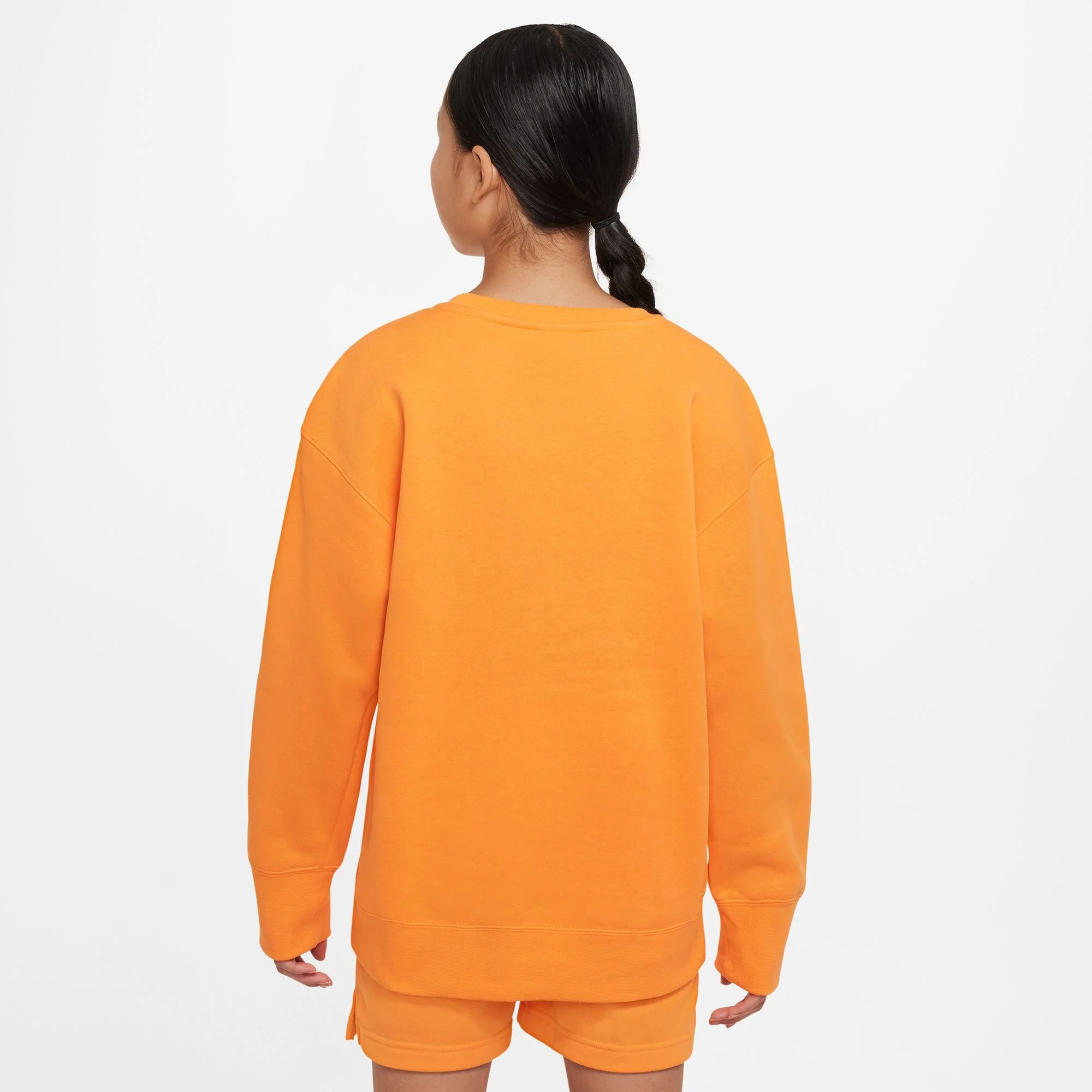 Nike Big Kids Felpa Ragazze - Arancione - immagine 5