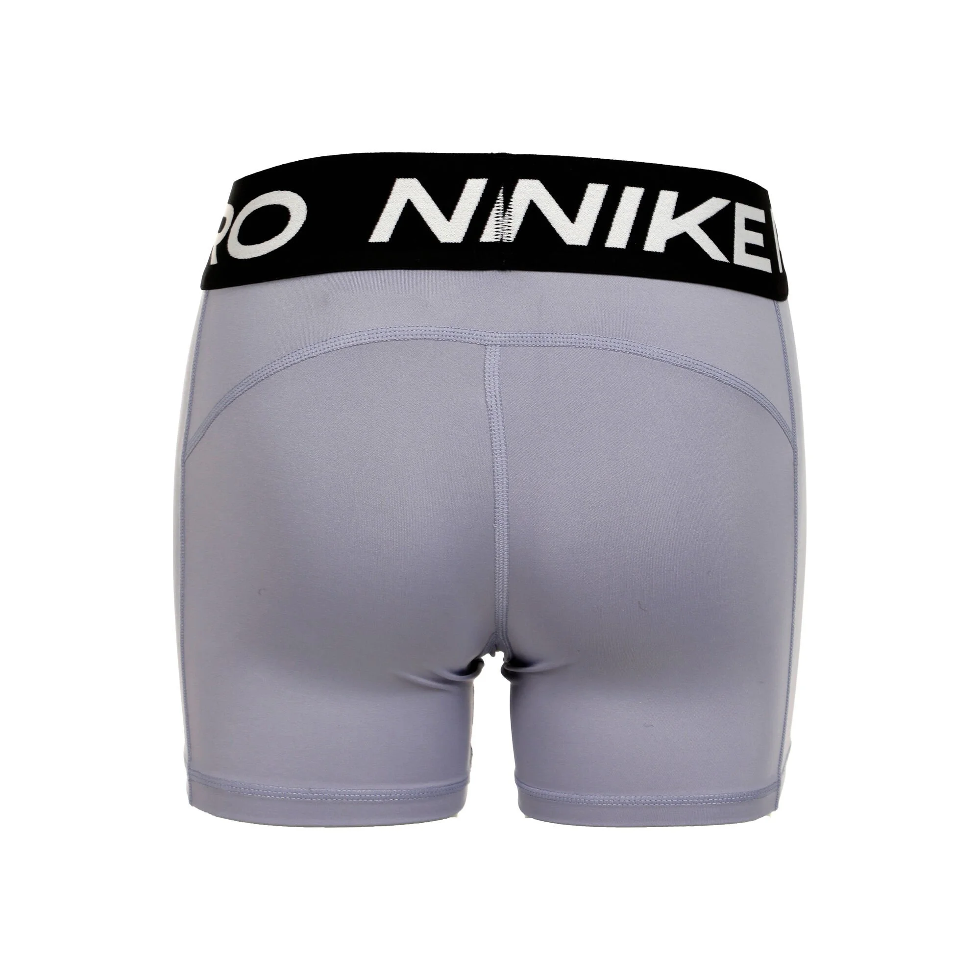 Nike Dri-Fit Big Kids 3in Pantaloncino Attillato Ragazze - Lilla, Nero - immagine 2