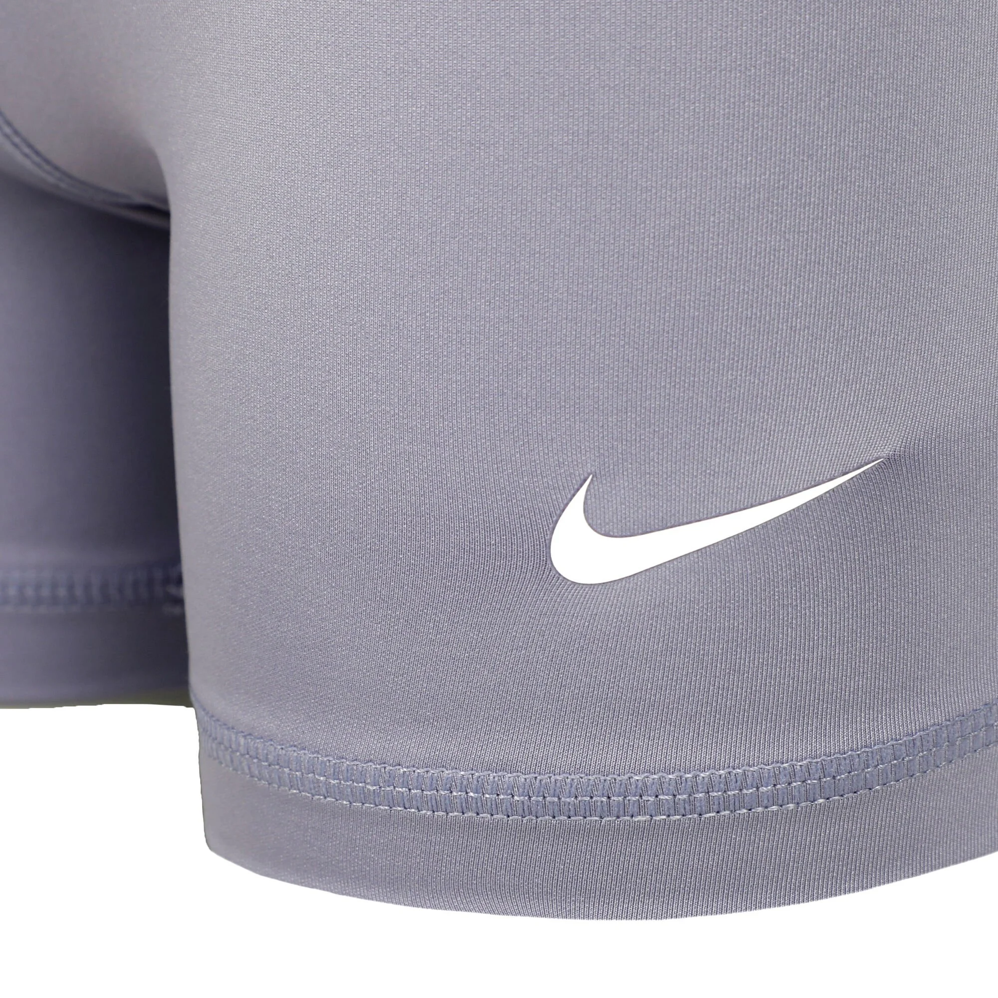 Nike Dri-Fit Big Kids 3in Pantaloncino Attillato Ragazze - Lilla, Nero - immagine 3