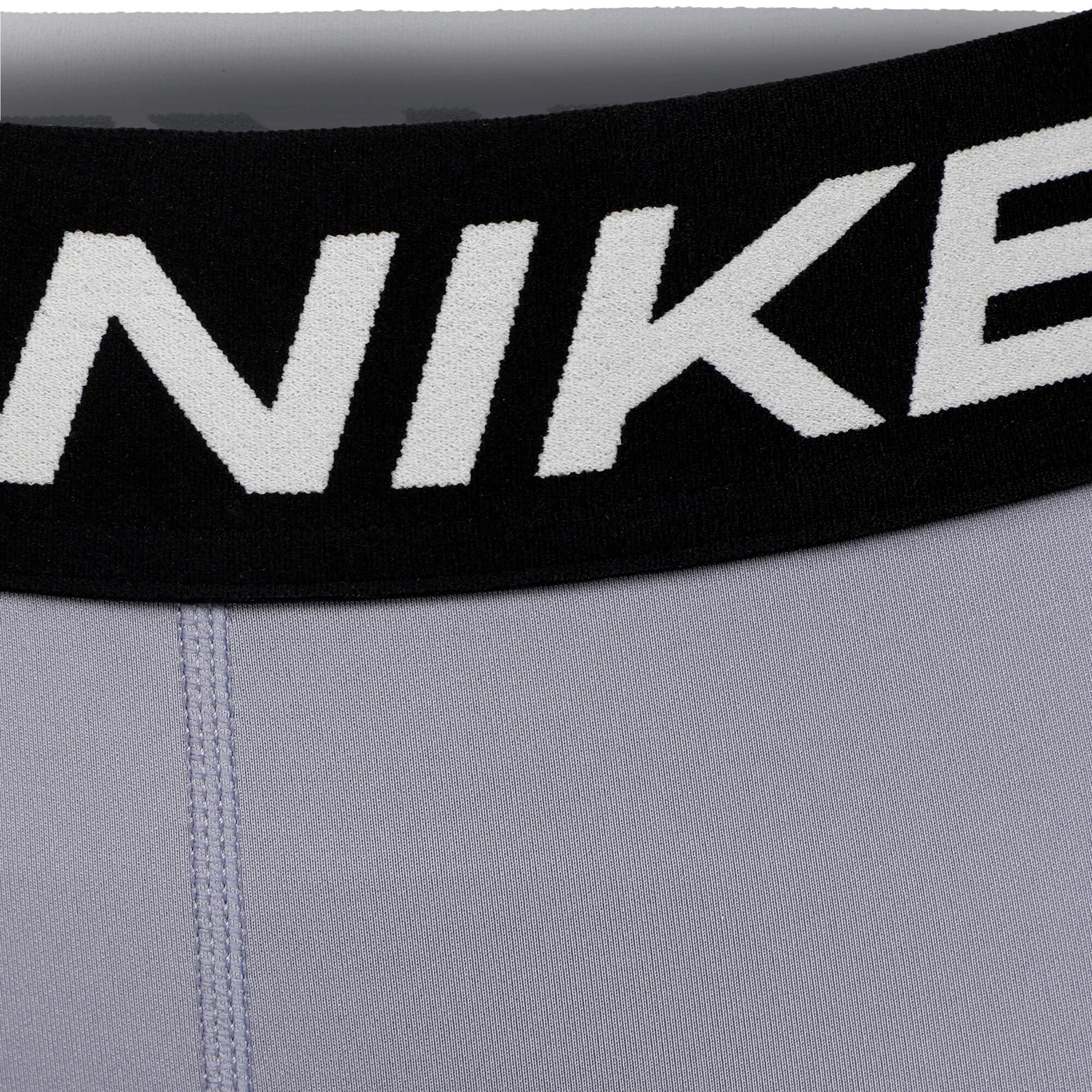 Nike Dri-Fit Big Kids 3in Pantaloncino Attillato Ragazze - Lilla, Nero - immagine 4