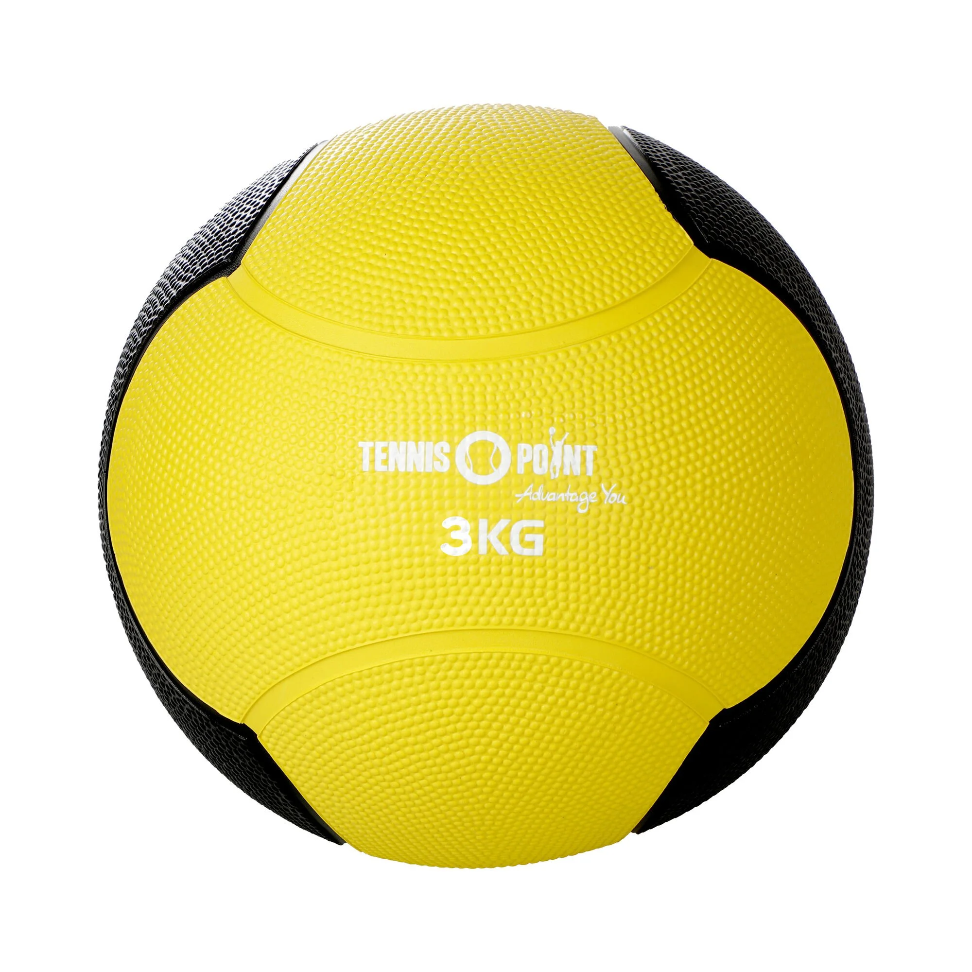 Tennis-Point 3kg Palla Medica - Giallo, Nero