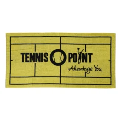Tennis-Point 70x140 Asciugamano - Giallo, Nero